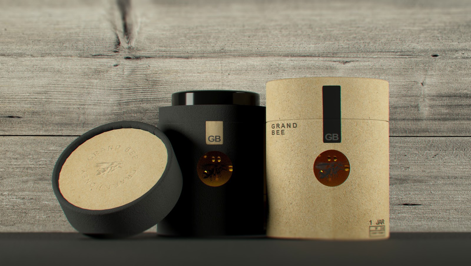 簡約高端蜂蜜包裝設(shè)計(圖4)