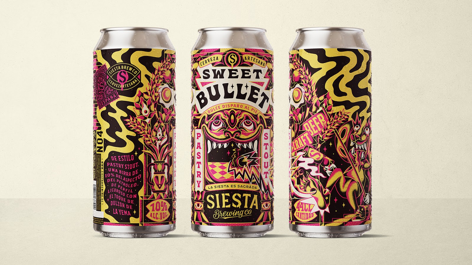 啤酒包裝設(shè)計的足夠復(fù)雜也很漂亮(圖1)