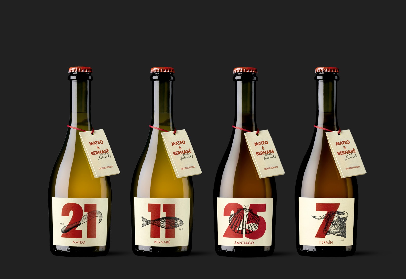 精釀啤酒簡約包裝設(shè)計(圖1) 精釀啤酒簡約包裝設(shè)計(圖1)