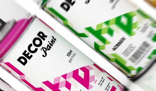 藝術(shù)涂料包裝設(shè)計(圖2)