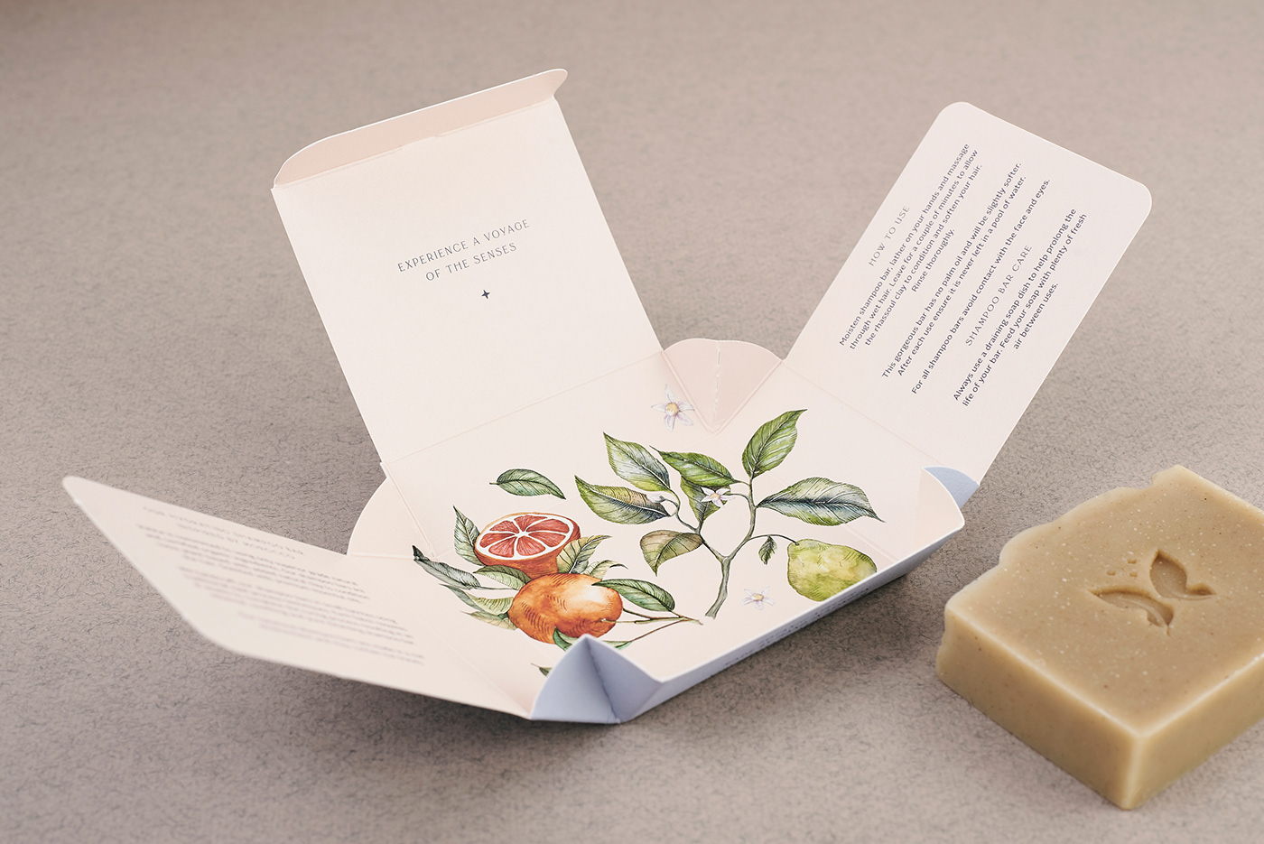 能讓人想起傳統(tǒng)的植物學(xué)書(shū)籍的護(hù)膚品包裝設(shè)計(jì)(圖14)