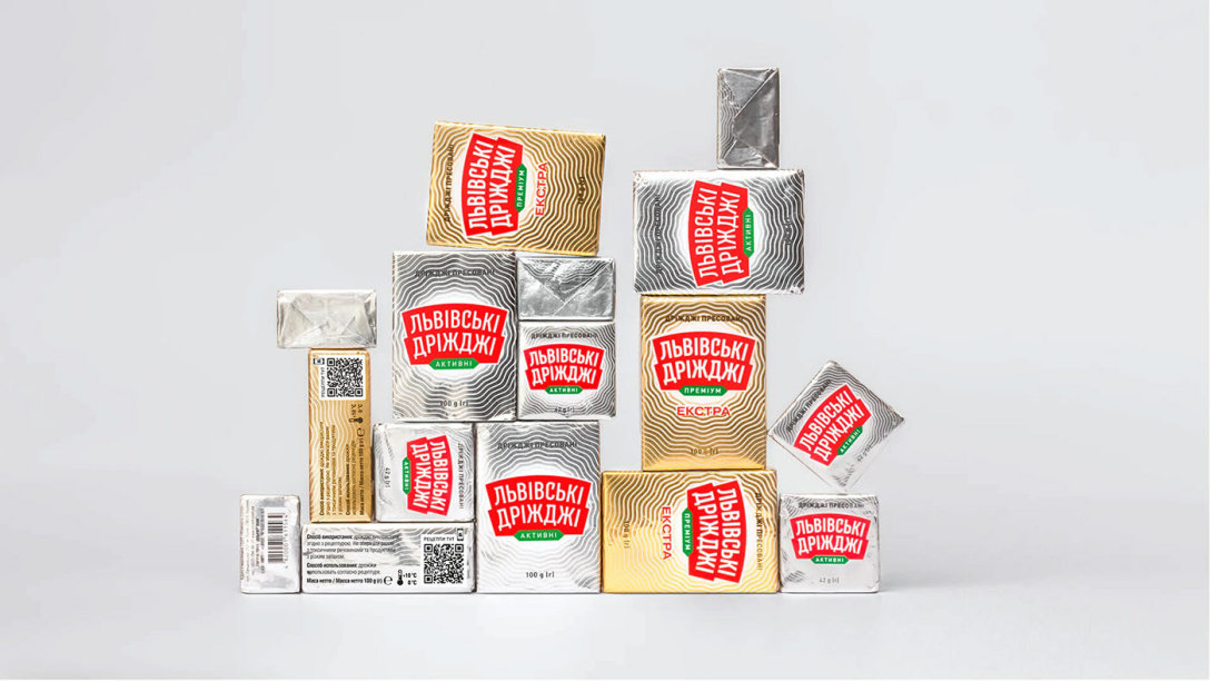 Lvivski Drizhdzhi酵母產(chǎn)品視覺包裝設(shè)計(圖6)