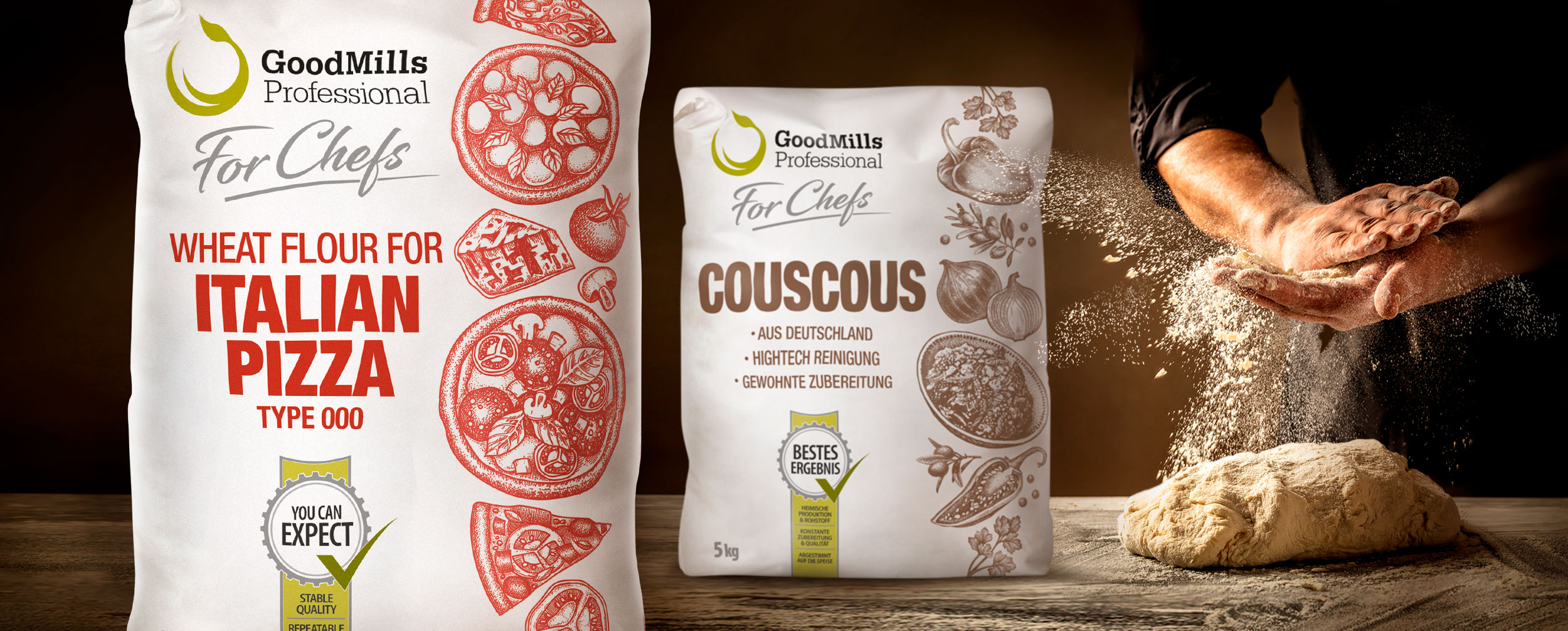 ?GoodMills Group面粉創(chuàng)意包裝這樣設(shè)計(圖1)