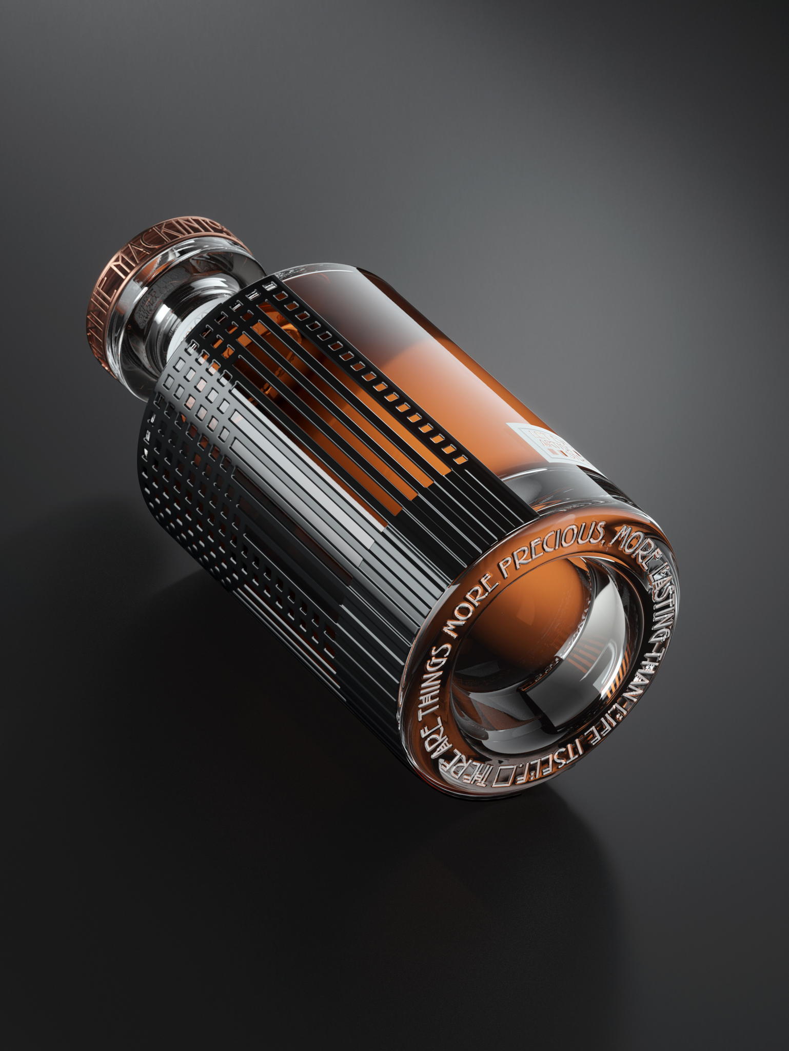 限量發(fā)行的麥芽威士忌包裝設(shè)計專注于可持續(xù)發(fā)展、奢華和創(chuàng)新(圖5)