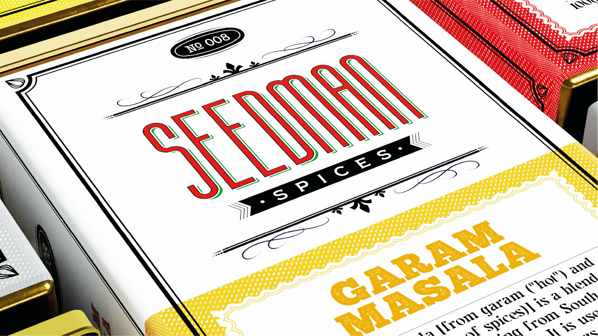 印度香料包裝這樣設(shè)計(jì)給人一種原始而自然的吸引力(圖3)