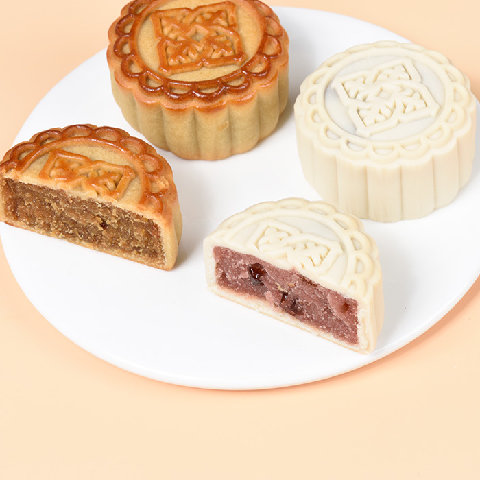 哆伊點(diǎn) 明月松間 廣式月餅 6餅2味 390g 禮盒裝包裝禮盒產(chǎn)品包裝創(chuàng)意設(shè)計(jì)欣賞(圖4)