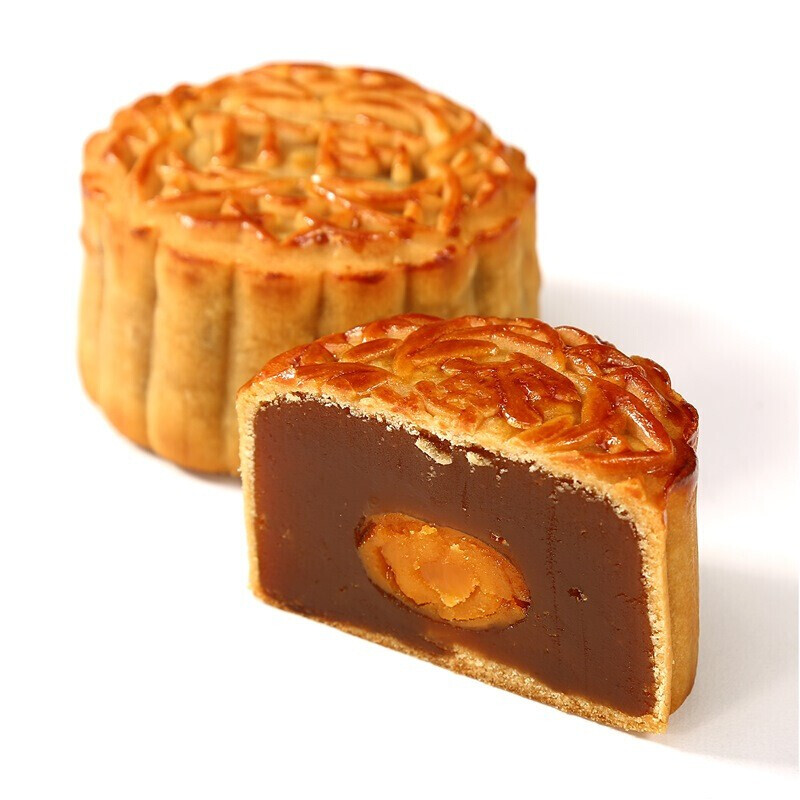 蓮香樓 七星伴月 廣式月餅 8餅4味 1.02kg 禮盒裝包裝禮盒產(chǎn)品包裝創(chuàng)意設計欣賞(圖5)