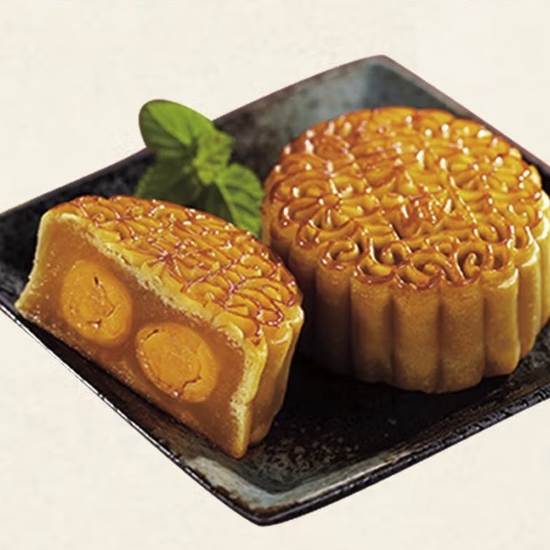 榮誠月餅 精裝雙黃純蓮蓉廣式月餅 900g 禮盒裝包裝禮盒產(chǎn)品包裝創(chuàng)意設(shè)計欣賞(圖5)