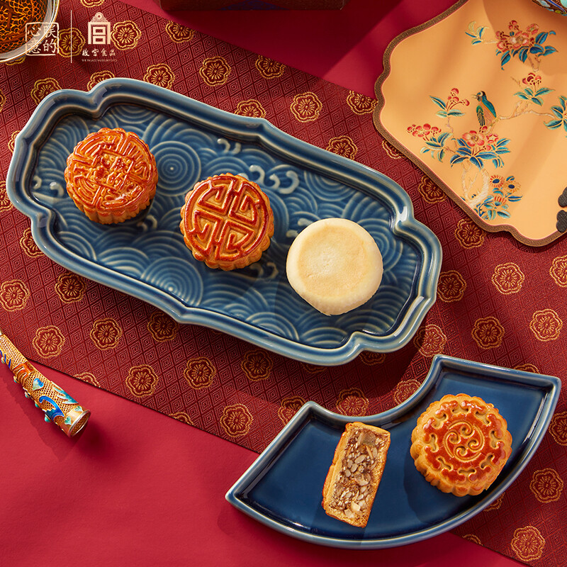 朕的心意 八角熙曜 廣式月餅 7餅4味 410g 禮盒裝包裝禮盒產(chǎn)品包裝創(chuàng)意設計欣賞(圖4)