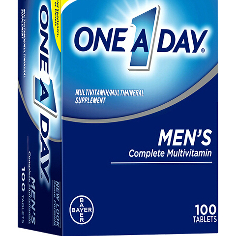 ONE A DAY 男士復(fù)合維生素 100粒保健產(chǎn)品包裝創(chuàng)意設(shè)計(jì)欣賞(圖4)