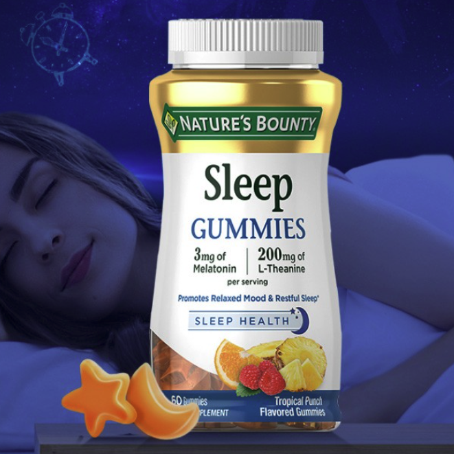 NATURES BOUNTY 自然之寶 褪黑素軟糖 60粒保健產(chǎn)品包裝創(chuàng)意設(shè)計(jì)欣賞(圖4)