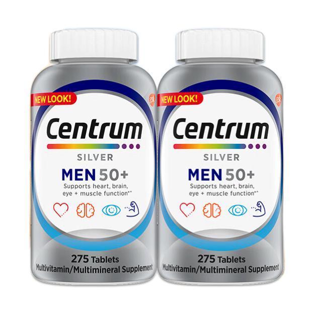 Centrum 善存 中老年男性復合維生素 275粒*2瓶保健產(chǎn)品包裝創(chuàng)意設計欣賞(圖1)