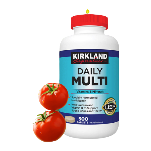 KIRKLAND Signature 科克蘭 復(fù)合維生素 500粒保健產(chǎn)品包裝創(chuàng)意設(shè)計(jì)欣賞(圖3)