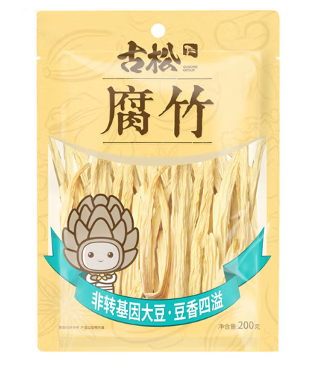 手工腐竹包裝袋設(shè)計(jì)作品欣賞(圖1)