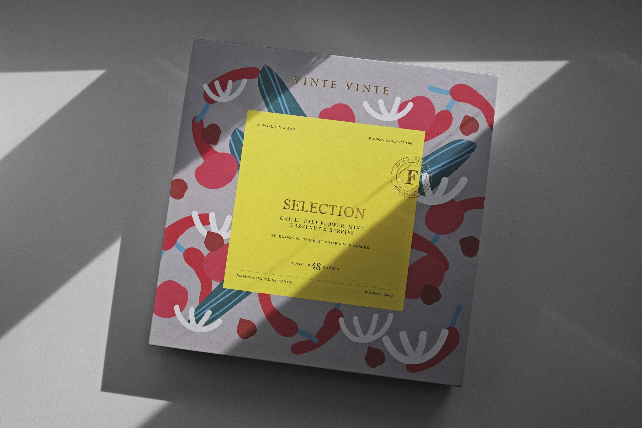 精致的巧克力食品包裝設計(圖10)