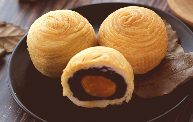 天倫月餅 天倫月餅品牌logo與食品包裝設計欣賞(圖3)