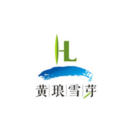 黃瑯雪芽品牌logo與食品包裝設(shè)計(jì)欣賞(圖1)