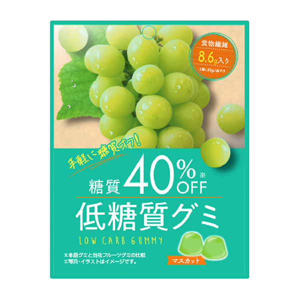 低糖橡皮糖麝香葡萄汁包裝設(shè)計(jì)欣賞(圖1)