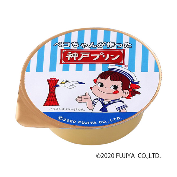 醬做的神戶布丁甜點(diǎn)酸奶包裝設(shè)計(jì)(圖1)