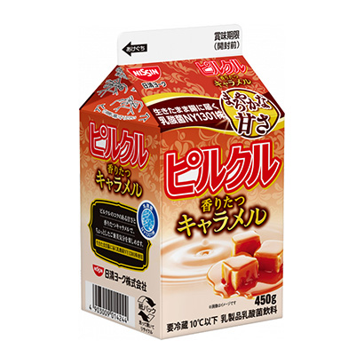 泡菜香氣四溢的奶糖日清約克乳相關飲料包裝設計(圖1)