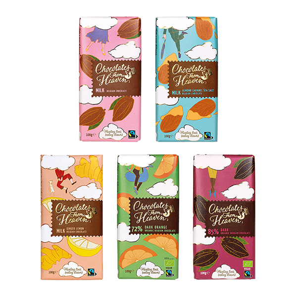 巧克力牛奶杏仁牛奶姜汁和檸檬深橙深橙綠茶中心包裝設(shè)計(jì)(圖1)