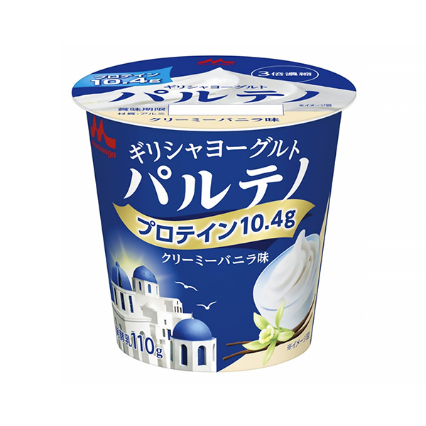 希臘酸奶帕爾特諾克利米香草味森永乳業(yè)食品飲料包裝設(shè)計(jì)(圖1)