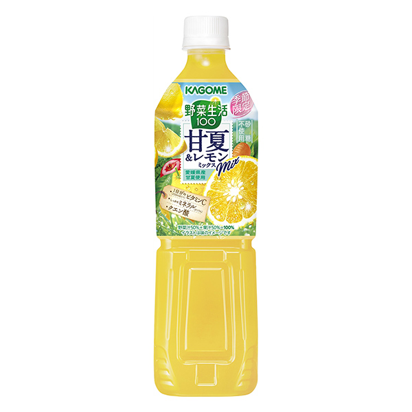 蔬菜生活甘夏檸檬混合料可果美食品飲料包裝設(shè)計(jì)(圖1)