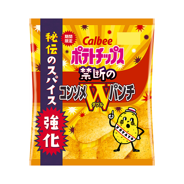 包裝設(shè)計欣賞薯片＜禁斷的清湯w沖＞ (卡比) (圖1)